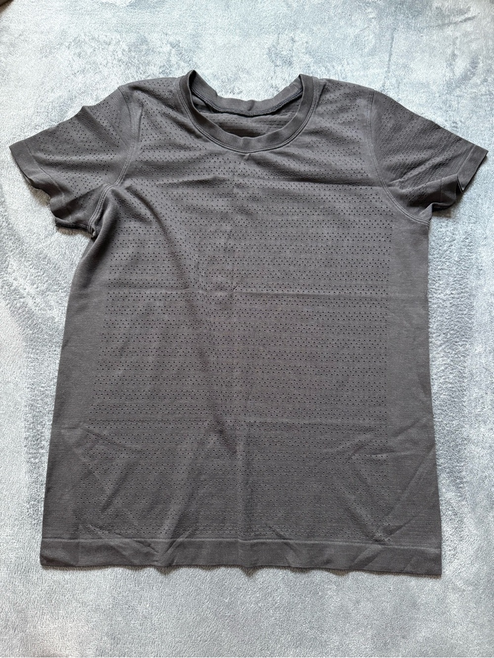 lululemon athletica Short Sleeve Perforated Crew Tee - Black
